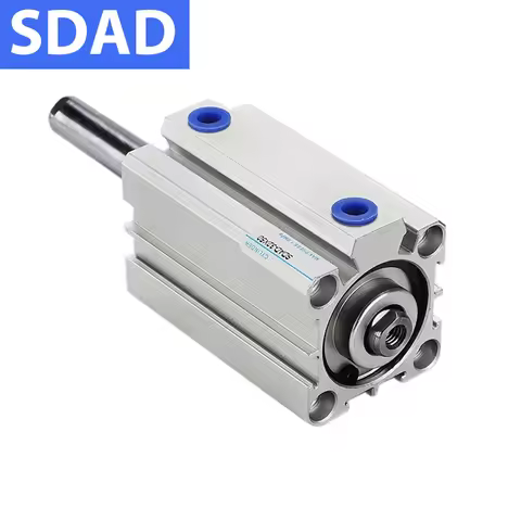 High Quality Small Pneumatic Double Output Double Head Thin Cylinder SDAD20/25/32/40/50/63X10/15/20/