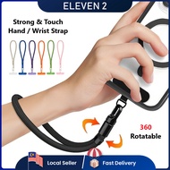 eleven2 Nylon Weave Phone Lanyard Wrist Strap Anti-loss Short Lanyard For Mobile Phone Universal Adj