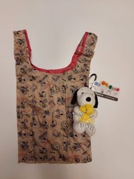 日本直入 Peanuts x Lepsim Snoopy 公仔連環保袋掛飾