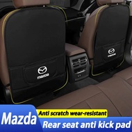 Suitable for MAZDA seat anti kick pad MAZDA3 MAZDA6 CX5 CX30 CX9 CX3 MAZDA5 seat anti kick pad Protective mat