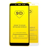 CASE888 Tempered Glass 5D 6D 9D 21D Xiaomi Redmi Note 5 Pro Full Coverage Ultra HD - BLACK
