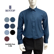 BENTOP Shirt Long Sleeve Slim Fit