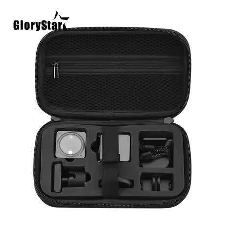 DJI Action 2 Camera Storage Bag Portable Handbag Durable Carrying Case for DJI Osmo Action 2 Sports 