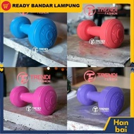 1 Kg Barbell - Plastic Dumbbell - HANBAI Fitness Dumbbell