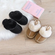 New Arrival~Girls Furry Shoes Autumn Winter Children Cotton Slippers Korean Version Girls Furry Slip