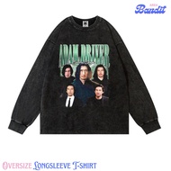 Bandit Area "adam driver" Oversize Longsleeve T-shirt Vintage tee
