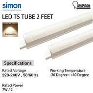 SIMON LED T5 1/2 FEET 3000K WW