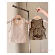 Crop Tank Top with Pad by Skinn intimate