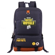 [Practical personality]Fortnite Fortnite Game Peripheral Backpack Canvas Schoolbags for Teenage Boys and Girls Students