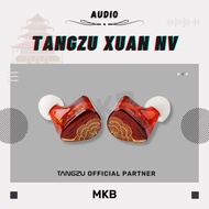 [READY STOCK] Tangzu x HBB Xuan Nv Dual Dynamic Drivers IEM 0.78mm Detachable Cable Medical Grade Re