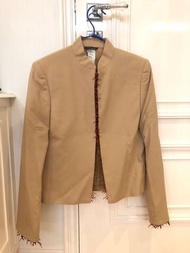 Versace Vintage Jacket with Coral Lining
