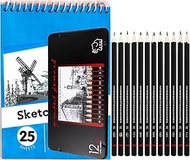 Corslet Pack of 13 Artist Pencil for Sketching Pencils Drawing Pencil Set for Artists 12 Pc Sketch P