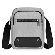 New Casual Men's Canvas Shoulder Bag Men Messenger Bags Simple Lightweight Small Travel Bag Crossbody Canvas Bags