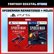Miles + Spiderman Remastered PS4 PS5 Digital