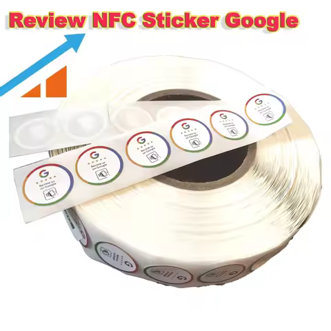 10/30/50Pcs Boost Review NFC Sticker Google Google Review NFC Sticker Increase Your Reviews Google T