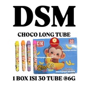 CHOCO LONG TUBEDSM [1 BOX CONTAINS 30 TUBE @6G] | CHOCOLATE GRAIN | CHOCOLATE TUBE | CHOCO TUBE | CH