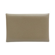 大象灰 Epsom牛皮 Calvi 卡夾 名片夾 U刻【 HERMES 愛馬仕】