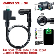 12V Ignition Coil + CDI Part For 50cc - 150cc Pit Quad Dirt Bike ATV Buggy MOPED