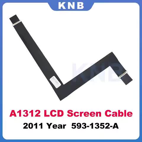 New LED Display Cable 593-1352 593-1352A For iMac 27" A1312 LCD LVDs Display Screen Flex Cable 2011 