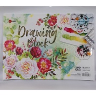 Harvest Stationery_UKAMI DRAWING BLOCK 200GSM