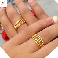 XT Jewellery 24K Copper plated Gold Abacus Ring Adjustable Men Fashion