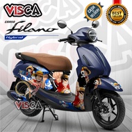 Decal Grand Filano Full Body Dekal Motor Grand Filano Stiker Yamaha Grand Filano Full Body Striping