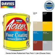 Davies Acreex Rubberized Floor Paint 1 Liter (Choose Color) eWD%