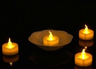 24 Pcs Led Tea Light Batteries Flickering Flameless LED Candles Bougie Electric Candles Home Wedding