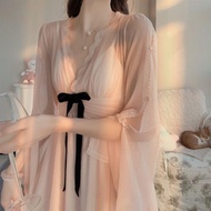 sexy outfit night dress sexy Xianqi cantik dan berkibar hati gadis H renda piyama baju tidur piyama 