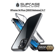 SUPCASE iPhone 14 Plus (2022 Release) 6.7 Inch Clear Protective Case with Built-in Screen protector [Unicorn Beetle Edge