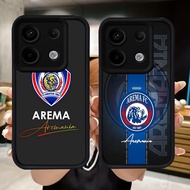 Q81 Arema FC soft Casing for Xiaomi Redmi 15C poco M7 X6 13T 13C Note 13 M6 Neo Pro Plus 5G