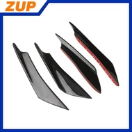 ZUP Front Bumper Side Canards Splitter Fins Universal Front Bumper Spoilers New