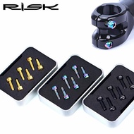 Original Risk Titanium Hollow Tech X18Mm Bottle Cage Stem Bicycle Bolt