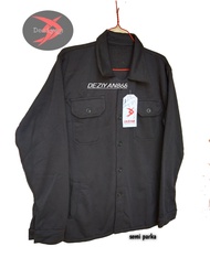 trucker kemeja semi parka casual pria anvil jaket terbaru