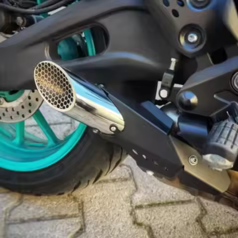 MT07 FZ07 Exhaust Pipe Muffler Cover For YAMAHA MT-07 FZ-07 MT 07 FZ 07 XSR 700 TRACER 700 2020 2019