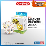 ONEMED - Masker Duckbill Anak 3 Ply | Masker Anak | Masker Karet Anak