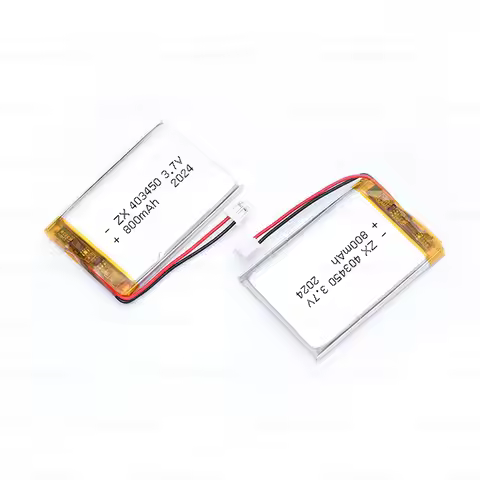 Lipo 403450 3.7V Lithium Battery 800mAh Li-polymer Rechargeable Batteries for Sensors Smart Products