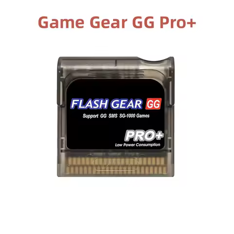 2025 New 1000 in 1 Flash Gear GG Pro+ Memory Card for Game Gear GG Console with 4G TF Card