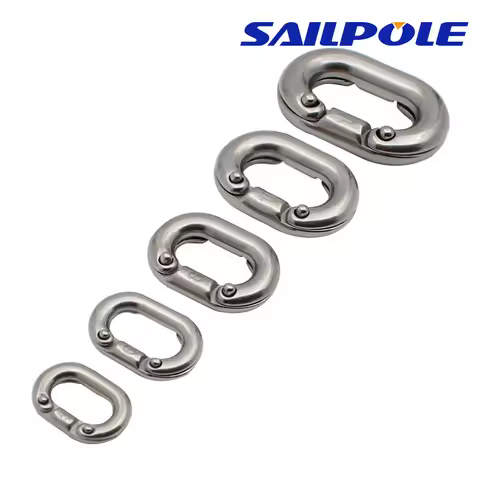 5 6 8 10 12 16 C Link Split Connectings Ship Anchors Chain Link, 316 Steels Quality Chain Link Conne
