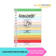 Concorde Paper Cover A4 90gsm Color 20 Sheets