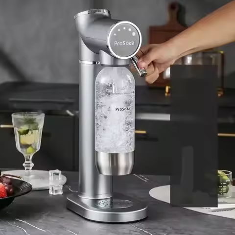 Soda Streaming Machine Easy Operation Desktop Small Mini Soda Maker - Water Carbonator Sparkling Wat
