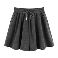 Kids Girl Short Pants Kids Girl Culottes Black Shorts Loose Pants