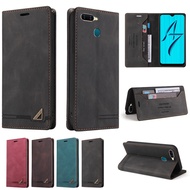 Case for OPPO A7 / A5S / A12 / AX5S / AX7 / A7N 008 Leather phone case