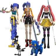 KPop Demon Hunters KPop Demon Hunters Building Blocks Lumi Model Toy Figure Mystery Box/4.28