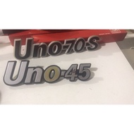 Fiat Uno 70s Logo Rear Emblem