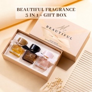 Ms. Beautiful EDP Perfume Set 30ml x 3 Lasting Fragrance 72 Hrs