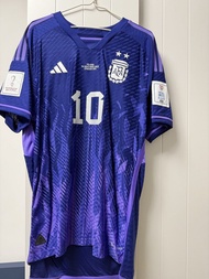 Adidas 阿根廷國家隊 2022世界盃Messi 10 號球衣