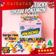 POKEMON ERASER 1 BOX 32 pcs MYSTERY ERASER LUCKY BOX POKEMON COD