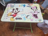🐭【極新/迪士尼】Mickey & Minnie 摺疊兒童書桌｜學習桌｜遊戲桌｜省空間收納