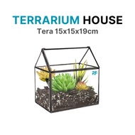 (Update Black Sillicon version) House Terrarium tank size 15x15x19cm